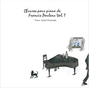 プーランクのCDを再プレスしました。配信もスタート